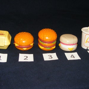 You Pick:McDonald&#39;s Changeables- Chicken McNuggets, Quarter Pounder, Big Mac, Egg McMuffin, Shake Transformers, Robots, Food Changeables