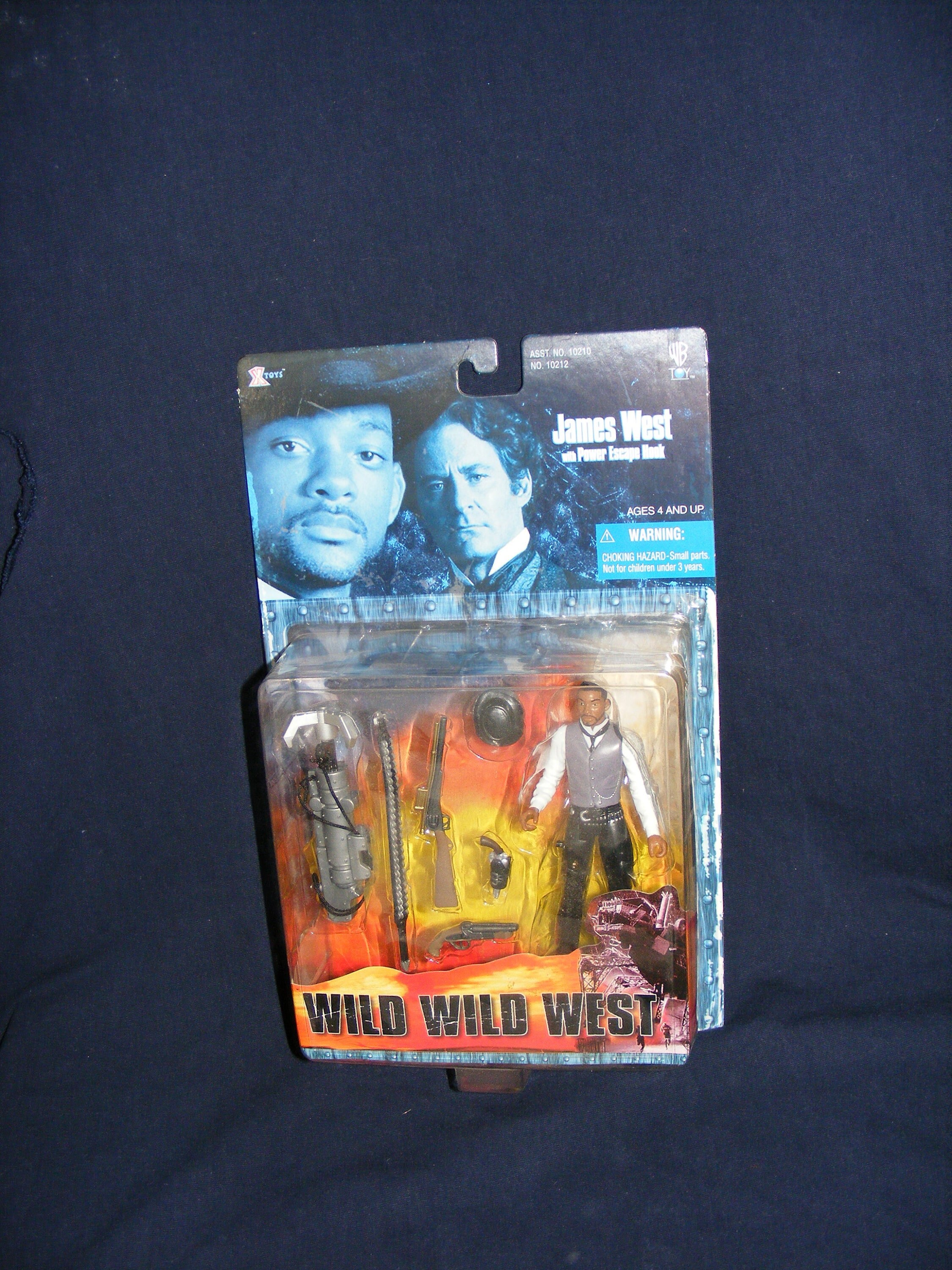 Wild Wild West James West Action Figure, BRAND NEW Sealed