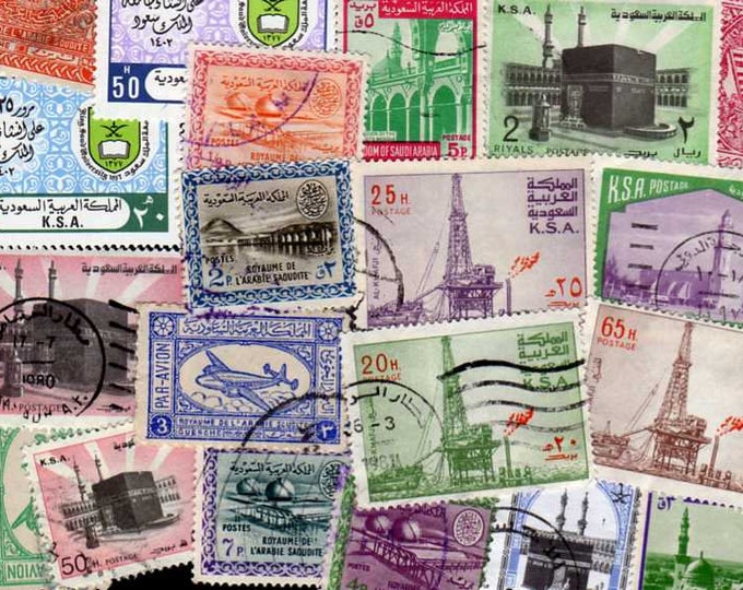 Saudi Arabia Stamps 20 Diff. Saudi Arabia Postage Stamps - Etsy