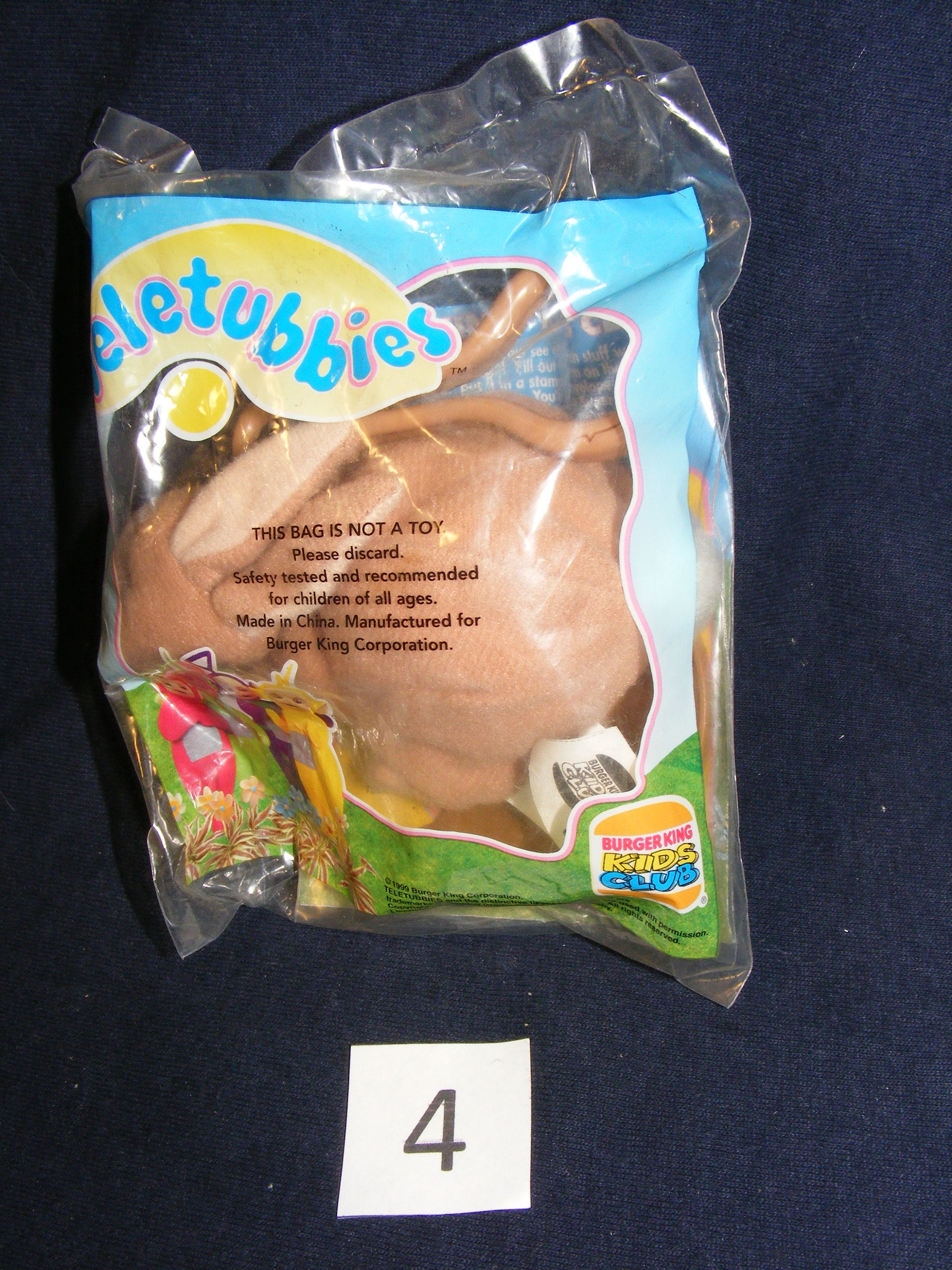 Noo Rabbit Teletubbies Toys, Brand New in Sealed Packages, Finger Puppets Clip-ons ...