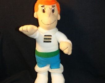 George Jetsons Doll, Nanco, 1989, Hannah Barbara, Cartoon Doll, Cartoon Character, Jetsons Toys, Vintage Jetsons