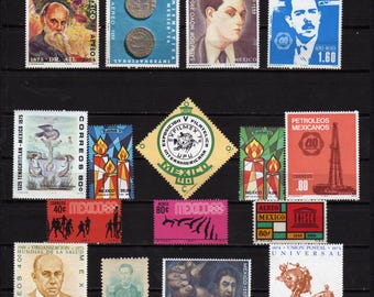 Mexico Stamps, Unused, Stamps From Mexico , Mexican stamps, Mexico Stamps, Stamps, Stamp Collection
