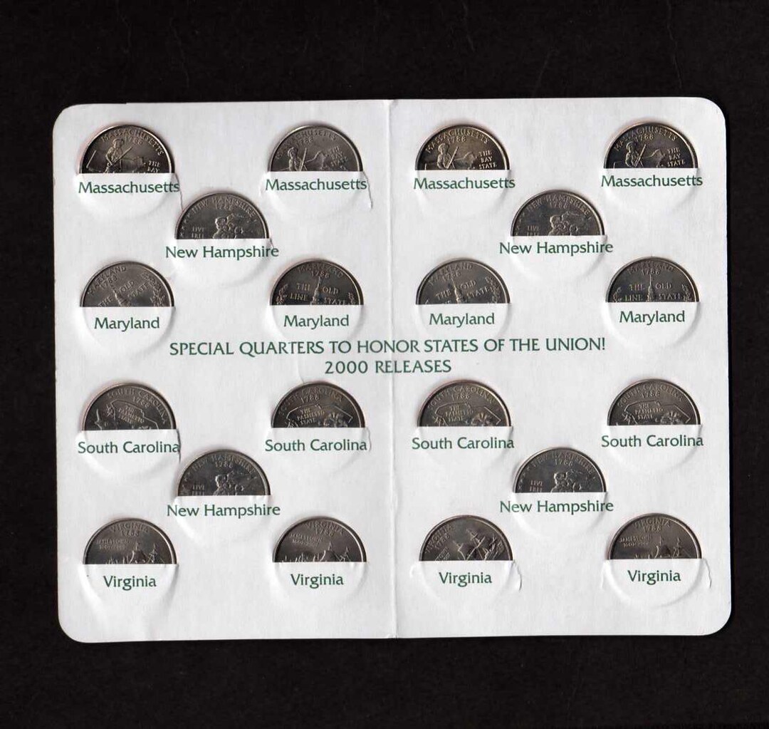 Lot 20 US Commemorative Coin Collection, Includes Special Booklet, 2000 ...