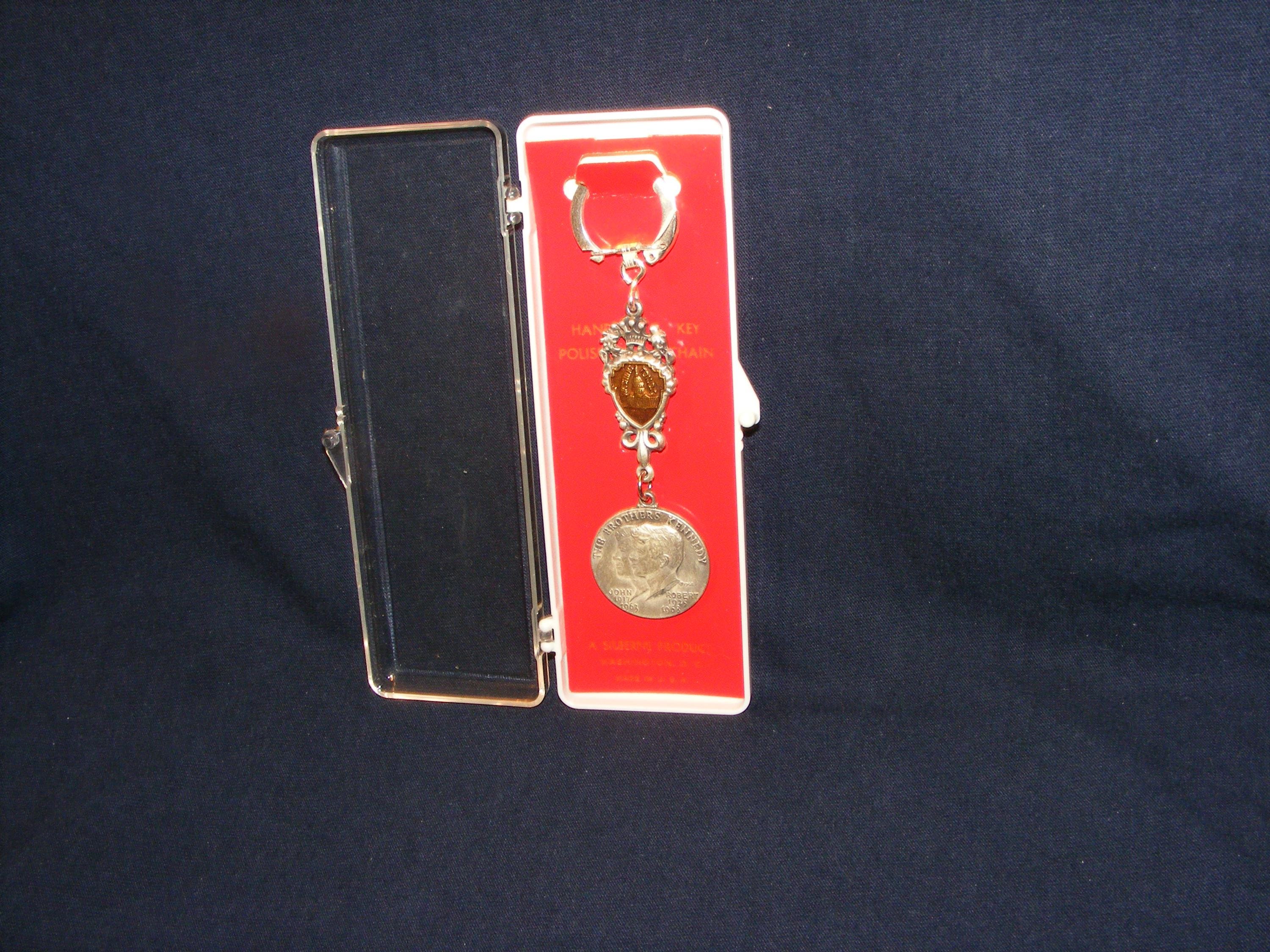 Vintage Jfk Keychain - Etsy
