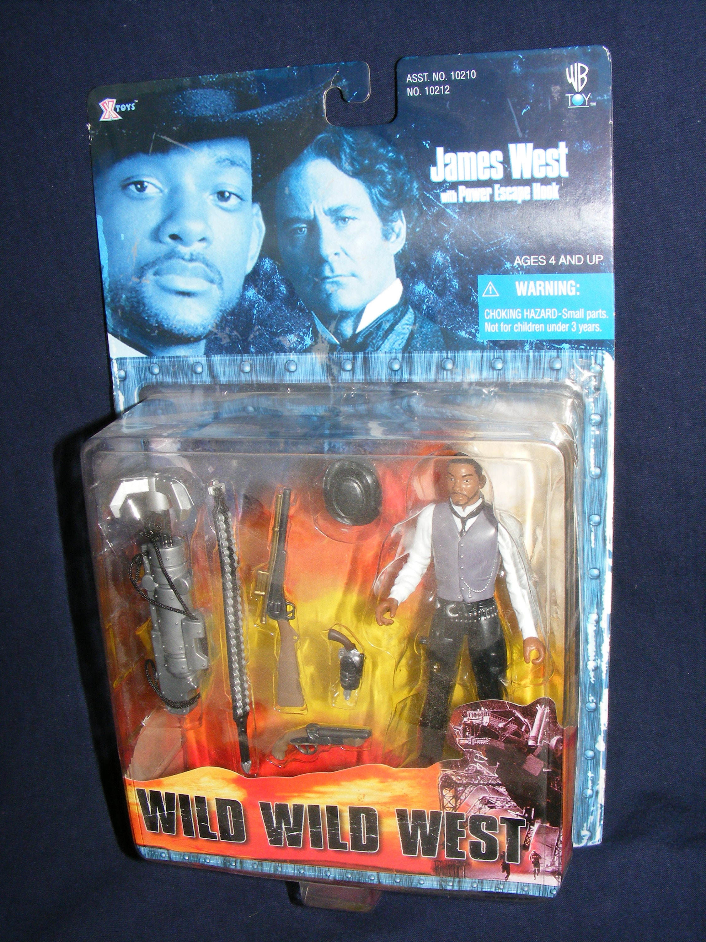 Wild Wild West James West Action Figure, BRAND NEW Sealed, Wild