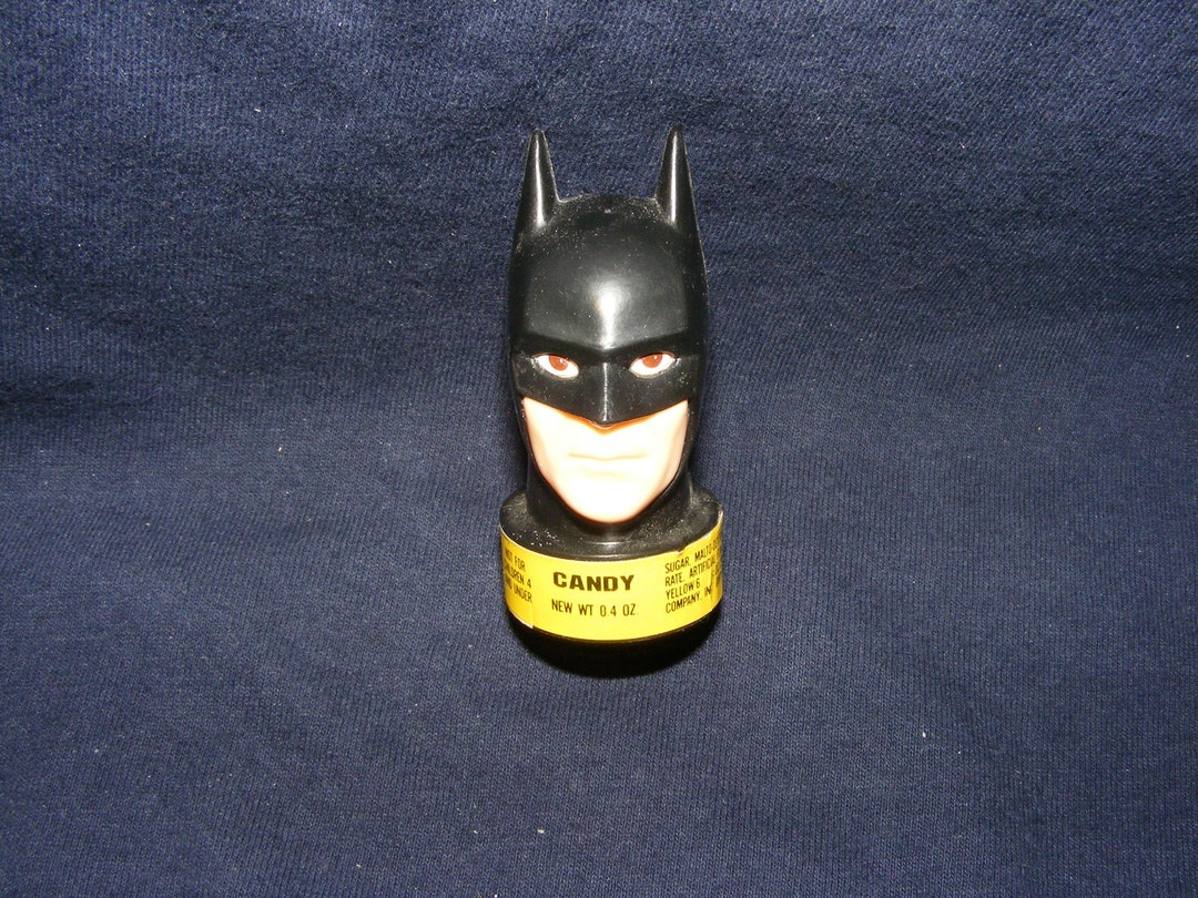 Batman Candy Container, Batman Head Figure, Batman Collectible, Candy ...