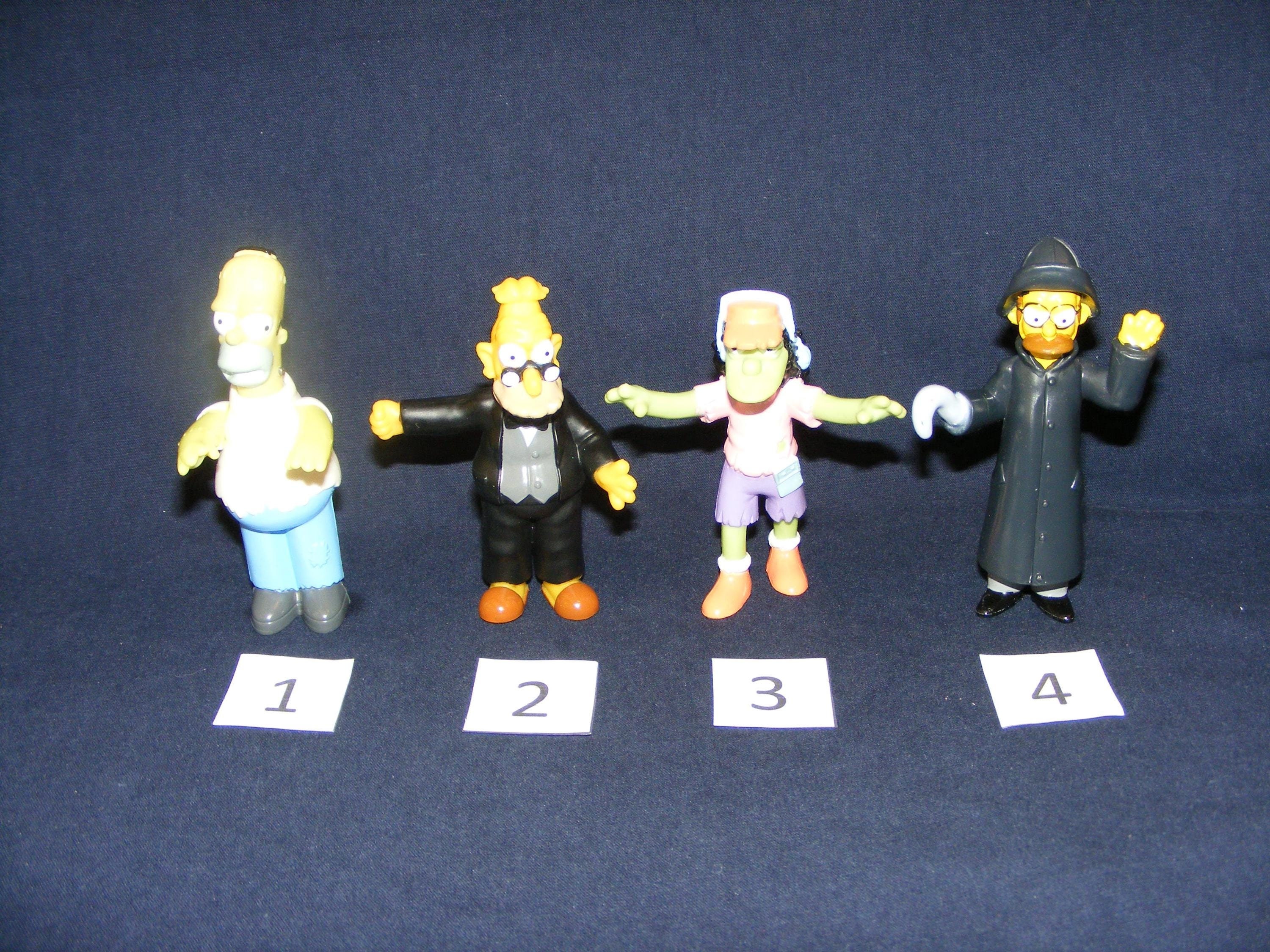 Simpsons Burger King Halloween Figures