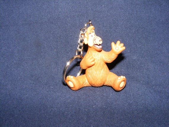 Alf KeyChain, Alf Key chain,  Keychain, KeyRing, … - image 1