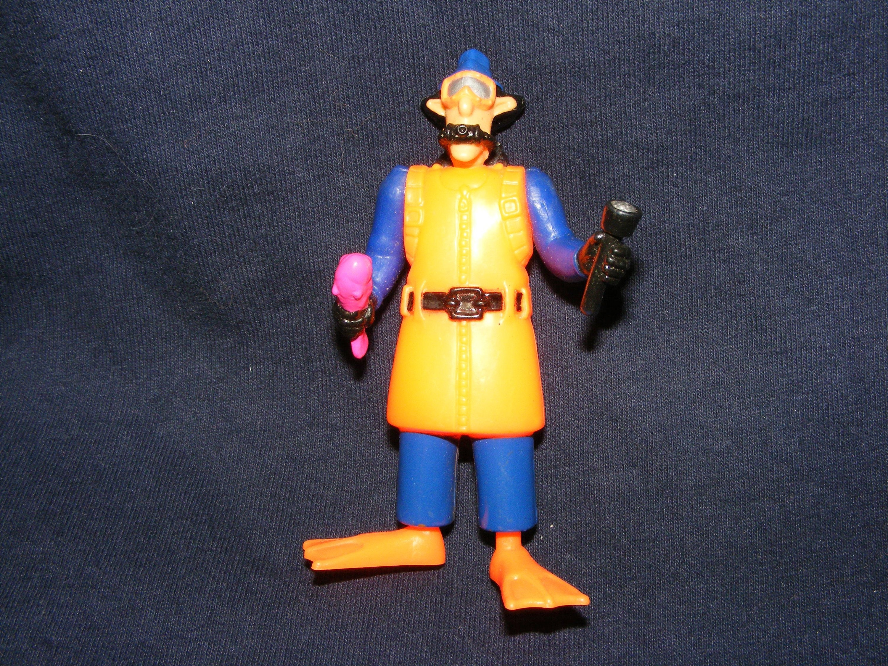 Vintage FIGURINE INSPECTEUR GADGET IMPERMEABLE