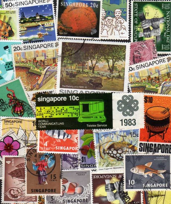 Singapore Postage Stamps Singapore Stamps,40 Diff Asia Stamps Asia Postage Stamps,Postage Stamps,Stamps,Asian Stamps,Asian Postage Stamps