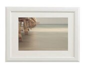 Pier Photograph Print Photo Picture Florida Beach Fort Lauderdale Brown Blue Ocean Water Fine Art Home Wall Decor Beach Photography fpoe