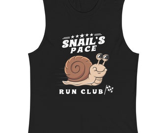 Uniseks muscle-tanktop in zwart | Bella + canvas