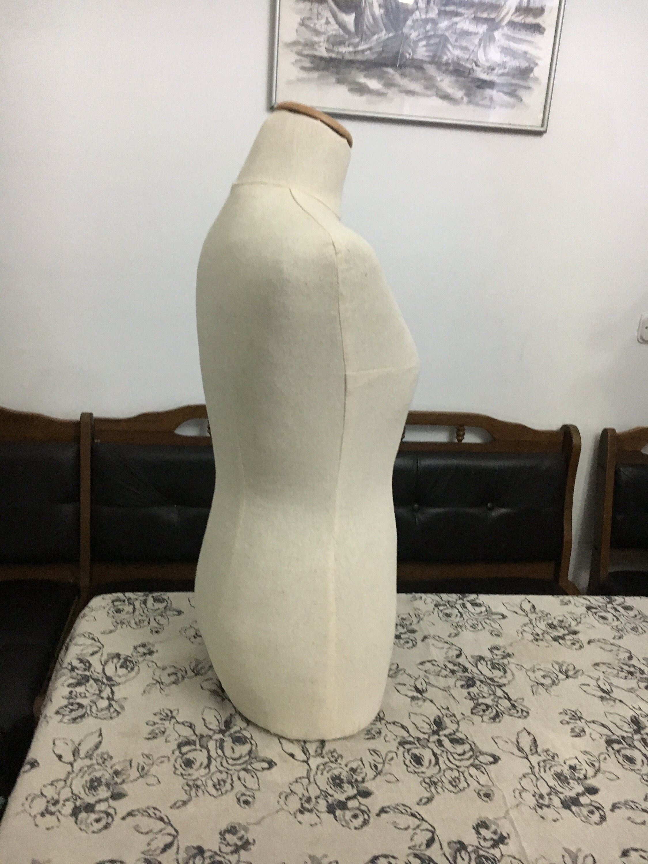 Mannequin Torso Maniquin Vintage Dress Form Look Calico Etsy