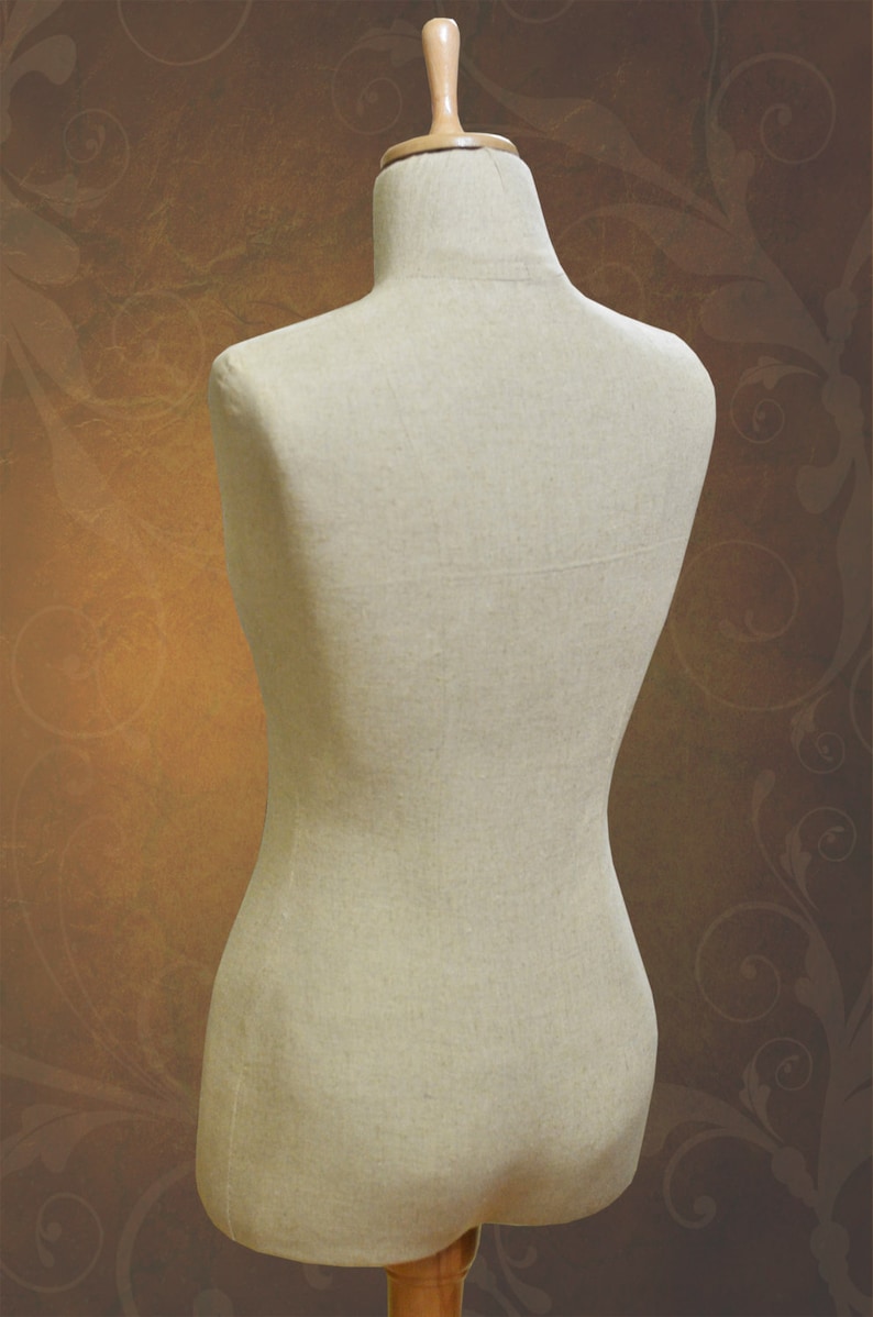 Mannequin Torso Panama Maniquin Vintage French Style Dress Form Jewelry bust display Torso paper mashe Tailor Dummy Jewelry Holder Organizer image 3