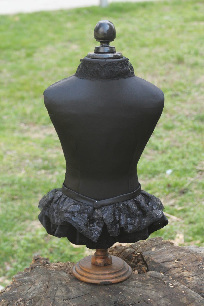 Mannequin Torso Satin Mini Maniquin Vintage Style Dress Form Etsy