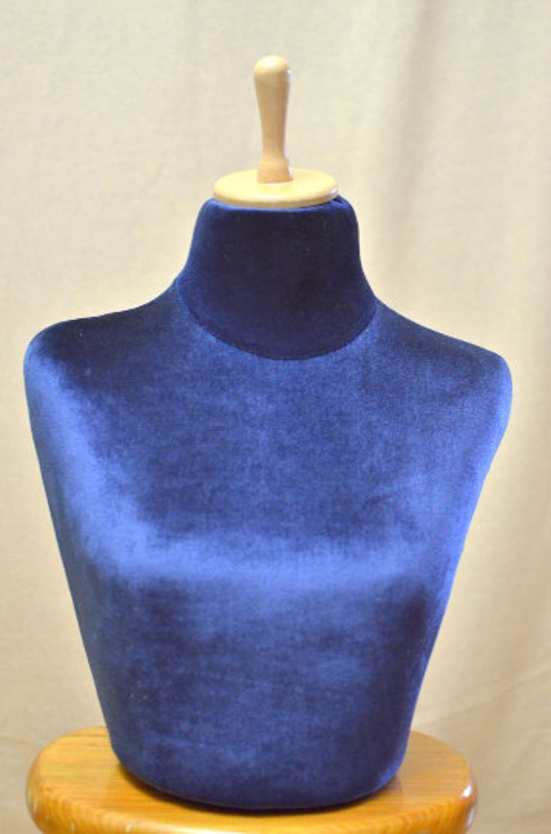 Mannequin Torso Velvet Half Maniquin Vintage Style Dress Form Etsy