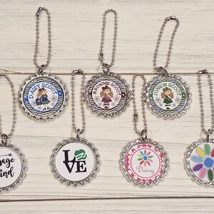 Back Pack Tags - Girl Scout Ranks