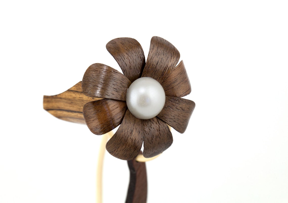 Handmade Wooden Flower Randis 0006 Etsy