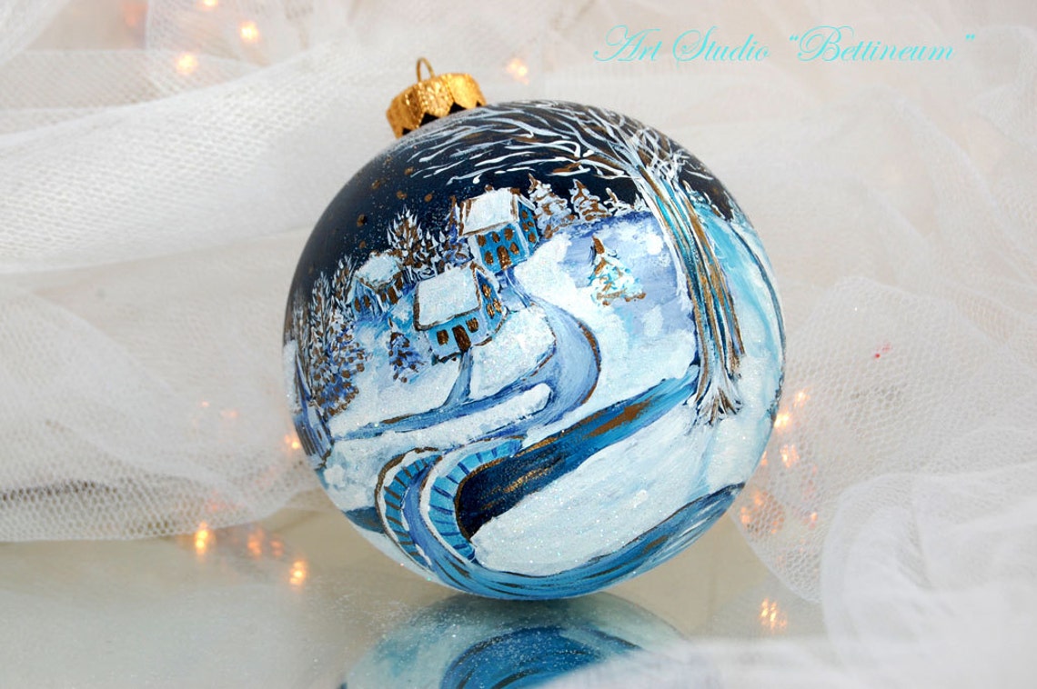 CHRISTMAS ORNAMENT WINTER Etsy