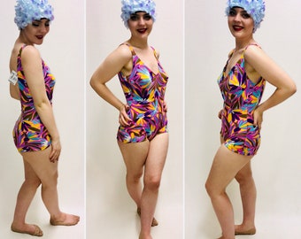 60s swimming costume