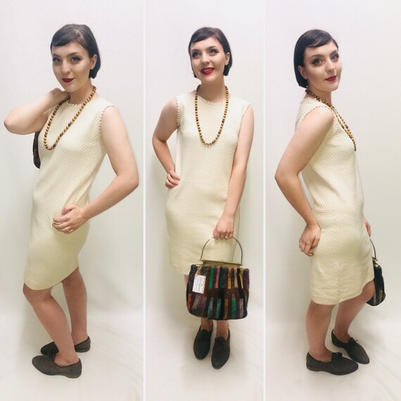 1960s Dress Size 10 12 Vintage Dress 60s Fashion Vintage Etsy