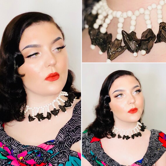 Tiki Necklace Vintage Necklace 40s/50s 