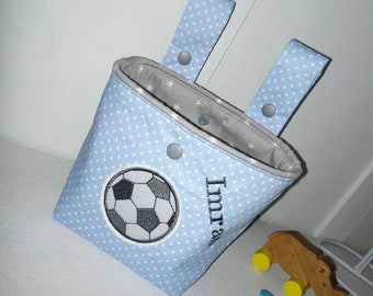 Easter nest handlebar bag football / balance bike bag / bicycle bag / football bag /