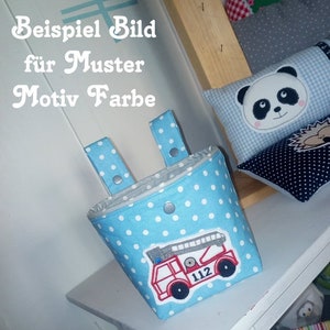 Osternest Lenkertasches Stern / Laufradtasche / Fahrradtasche Kinder / Hängeutensilo Bild 6