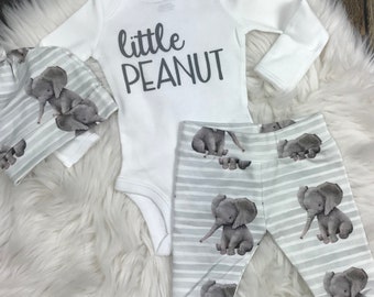 neutral newborn coming home outfit