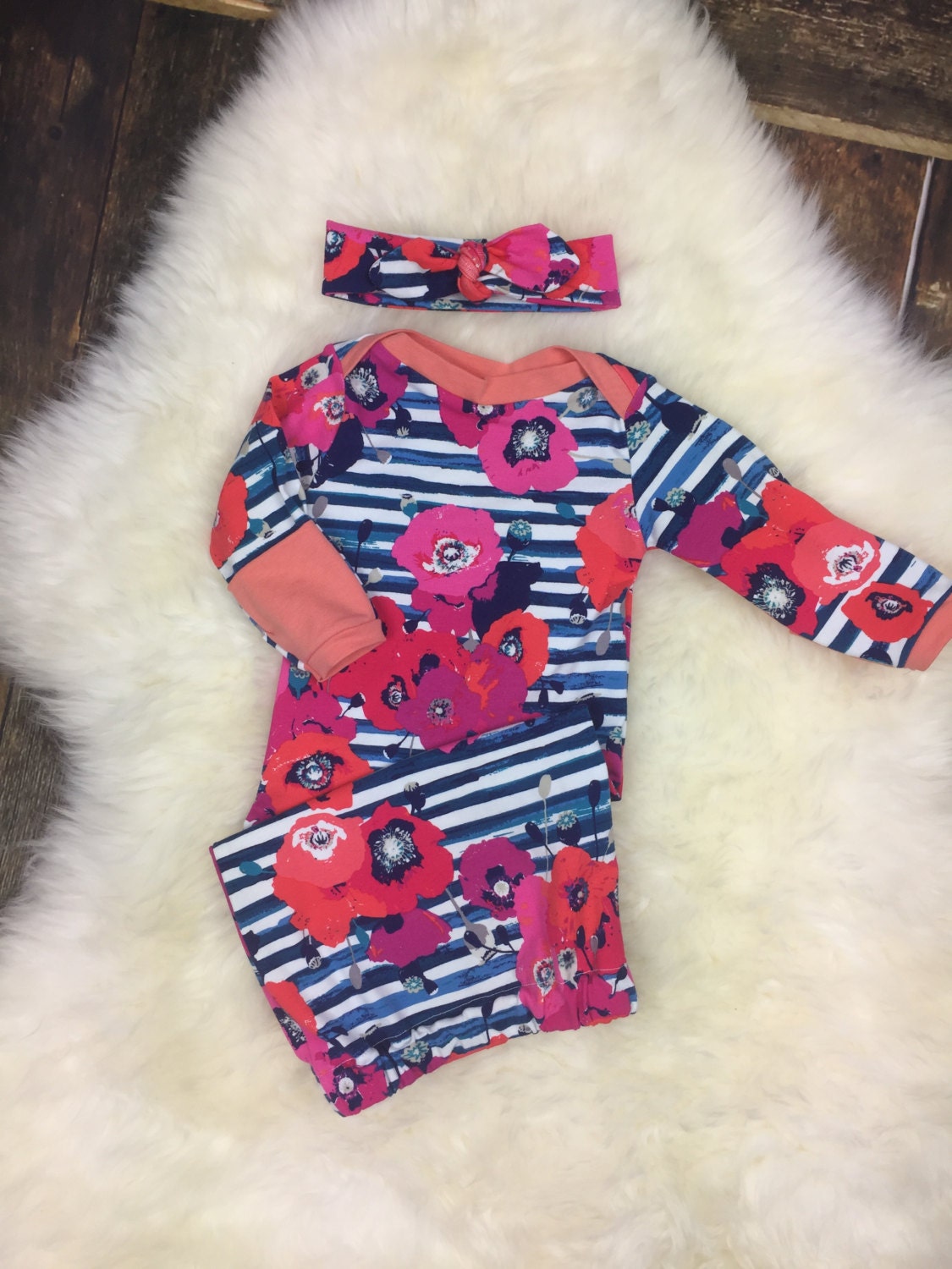 Newborn Girl Coming Home Outfit, baby girl take home outfit, Newborn …