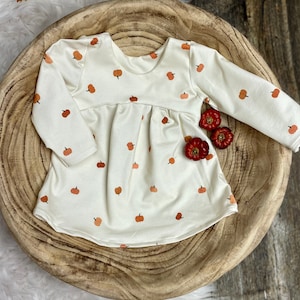 Fall Dress/Baby Toddler, Girl Fall Dress/baby organic clothes/organic clothing/Family Pictures/Fall Dress/pumpkin Dress/Thanksgiving Dress