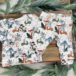 Ropa de bebé/Traje de bebé neutro de género/Ratón hongo bebé/Traje de regreso a casa para recién nacido/Ropa de bebé orgánica/Niño/niña/regalo para bebé