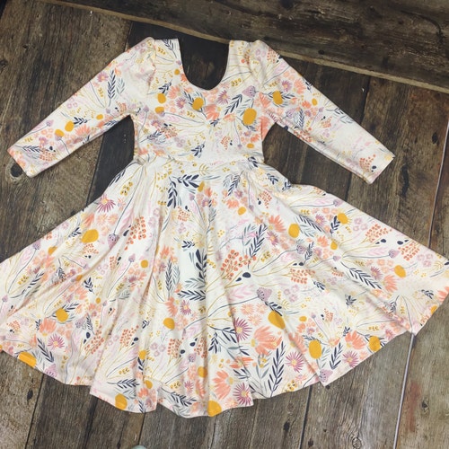 Nature Baby LS Twirl Dress - Grande Briarwood