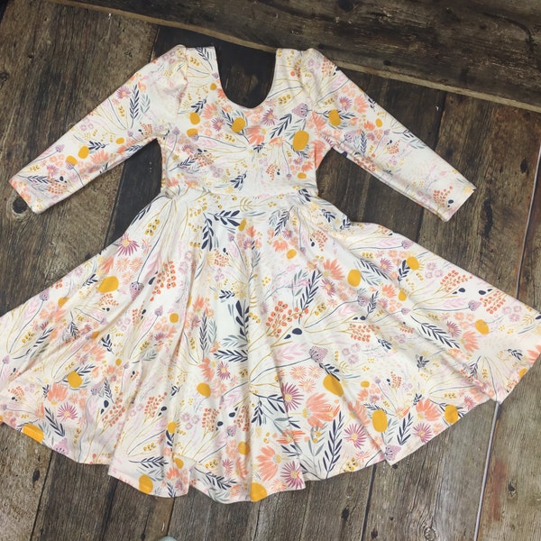 Twinkling Tails Organic Cotton Twirl Dress main image 0