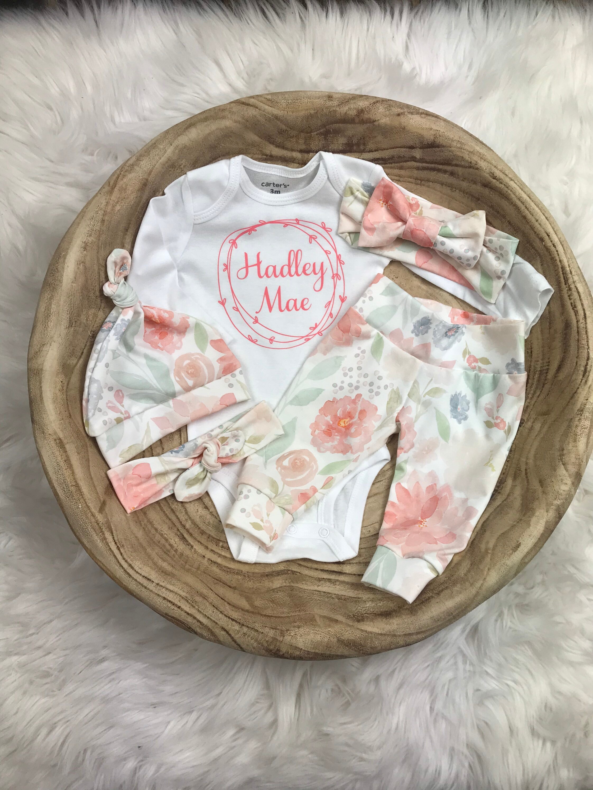 Carter's newborn take home outfit girl sales