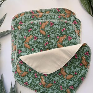 Toalha de papel de pano 3ply/Toalha sem papel em squrriels/Toalha de papel não reutilizável/Toalhas sem papel, Toalha de papel lavável, Toalhas de papel reutilizáveis