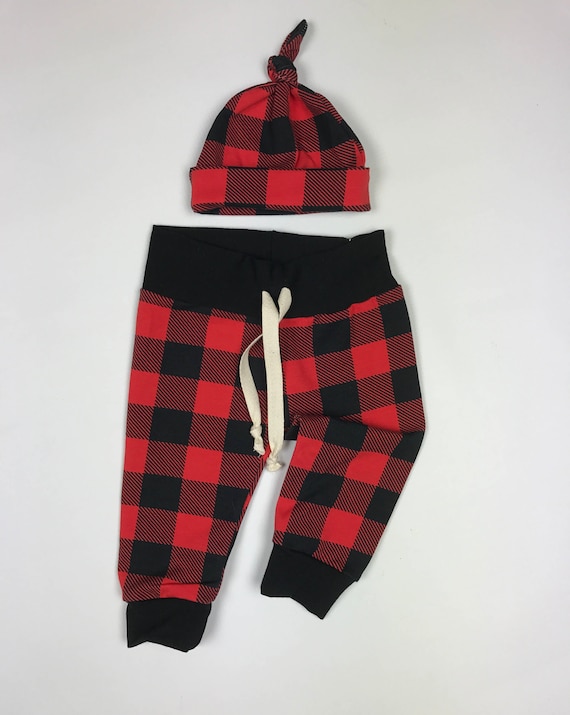 baby boy plaid outfit