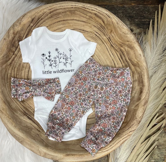 Newborn Girl Coming Home Outfit/baby Girl Clothes/girl First