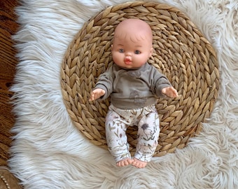 Paola Reina/Minikane doll clothes/outfit for 13-15 inch doll/delicate floral baby doll outfit/doll clothes
