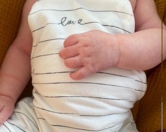 Baby summer romper/Gender Neutral Baby Clothes/Baby Girl summer outfit/Baby boy summer outfit/baby summer clothes/baby, toddler romper