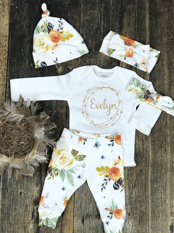 earth tone baby girl clothes