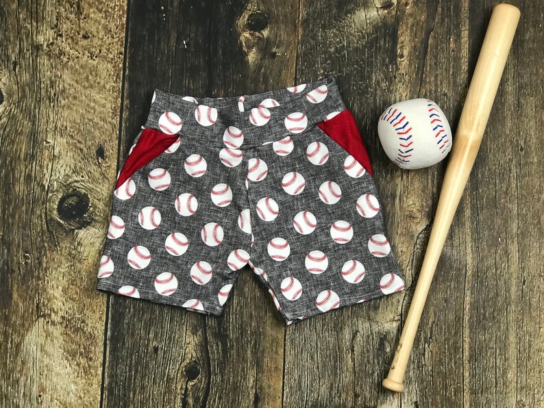 Boy First Birthday Boy Baseball Shorts One Baseball Outfit Etsy