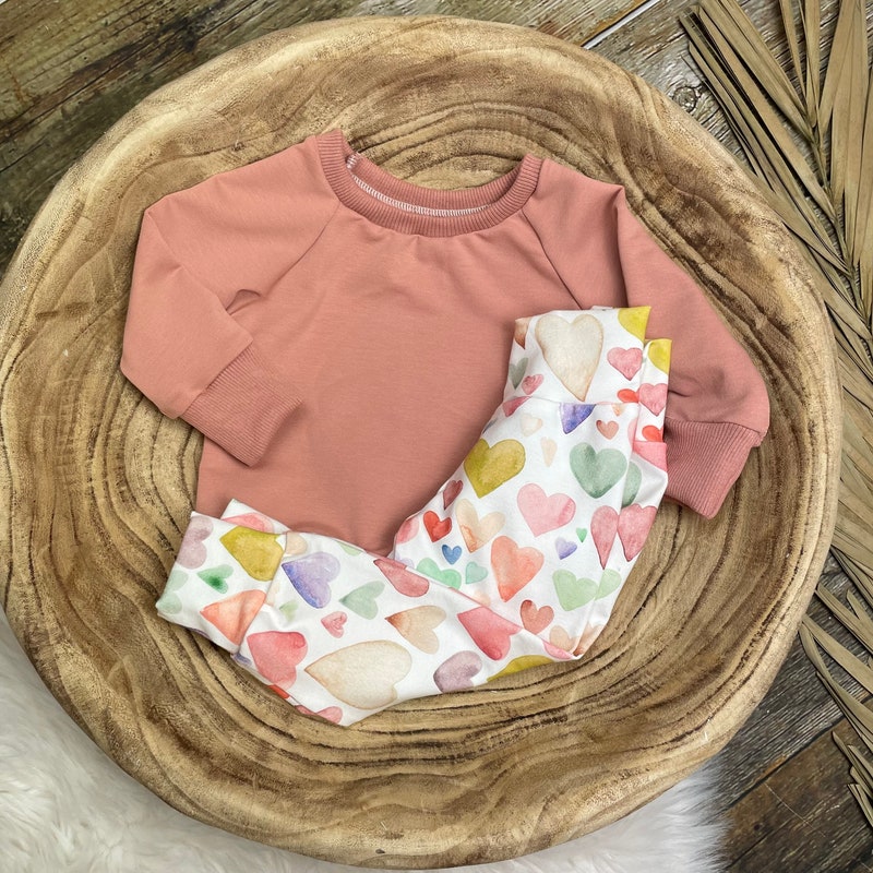 Paper peace Kid's Leggings - Hearts
