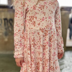 Twirl Kleid, Kreis Kleid, Mädchen Twirl Kleid, Kleinkind Twirl Kleid, Blumen Kleid, Geburtstag Kleid, Ostern Kleid, Frühling Kleid, Sommer Kleid