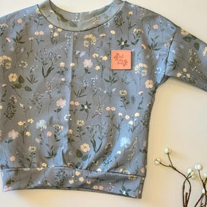 Girls sweater| floral baby girl sweater|Floral raglan|Baby, Toddler, Girl Clothes|Organic baby clothes| girl winter clothes|girl birthday