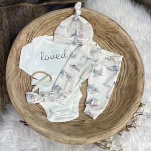 Gender Neutral baby coming home outfit/organic baby clothes/nature baby clothes/baby otter/unisex baby outfit/baby boy/baby girl/Premie baby
