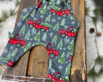 Baby boy Christmas outfit/baby boy Christmas overalls/ baby boy first Christmas/toddler boy Christmas outfit/boy Christmas clothing