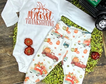 Fall joggers/pumpkin joggers, pants/baby pumpkin outfit/toddler boy pumpkin/fall baby boy/First thanksgiving/Thanksgiving pants