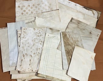 Coffee Dyed Paper Pack