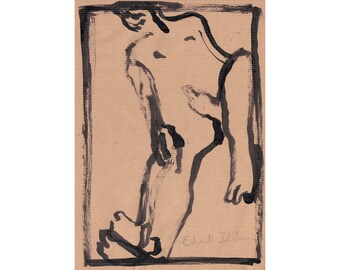 Reclining Male Etsy